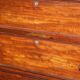 Commode circa 1760 Thomas Wilson in hardwood.