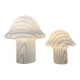 Paire de lampes de table en champignon Zebra Peil & Putzer, années 1970