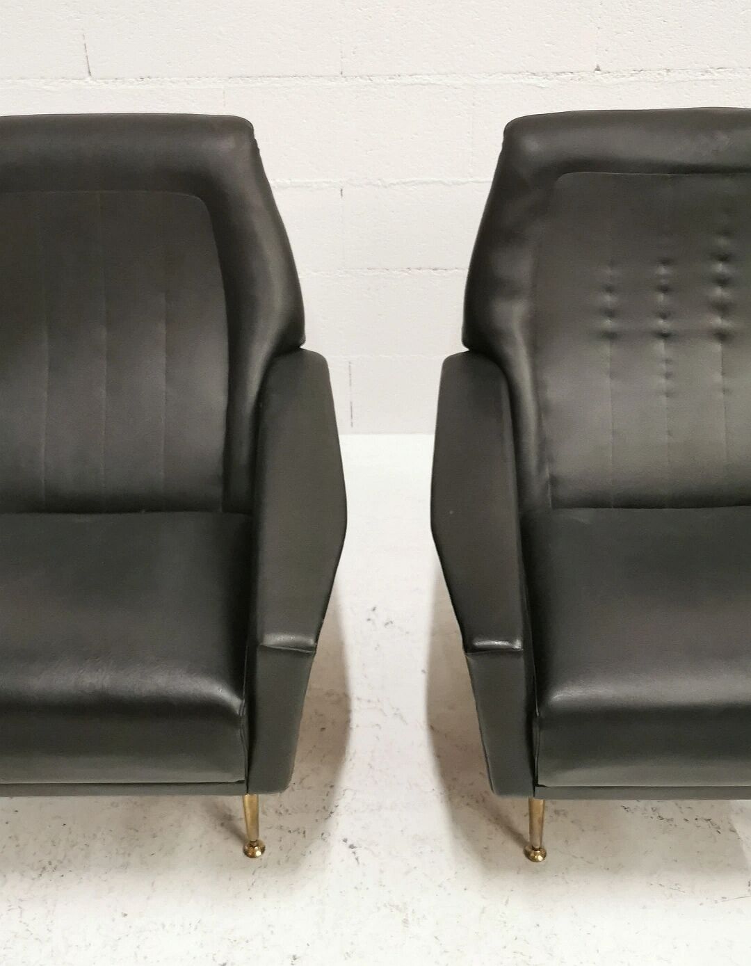 Pair of armchairs by Guy Besnard 1960