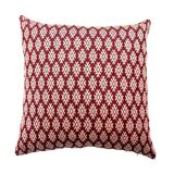 Coussin Kachin bordeaux