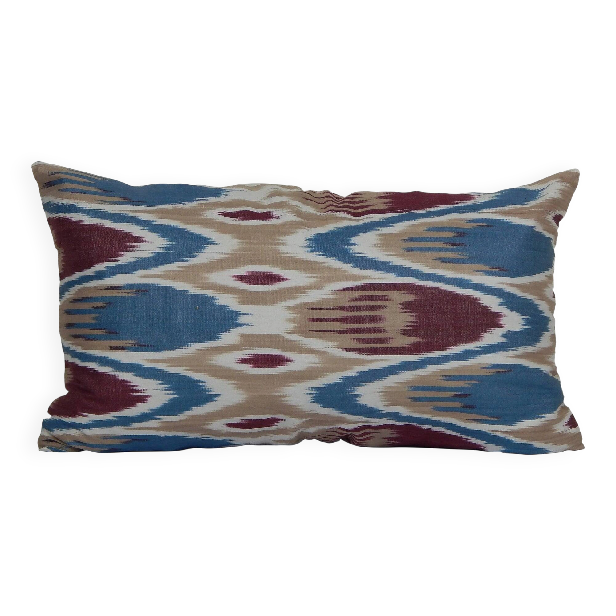 Vintage ikat cushion cover 30x51 cm