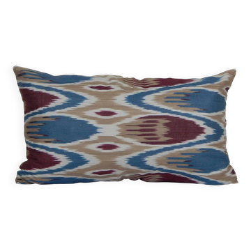 Vintage ikat cushion cover 30x51 cm