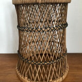 Wicker rattan harness