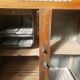 Old refrigerated cabinet