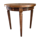 Old coffee table style louis XVI wood legs vintage columns