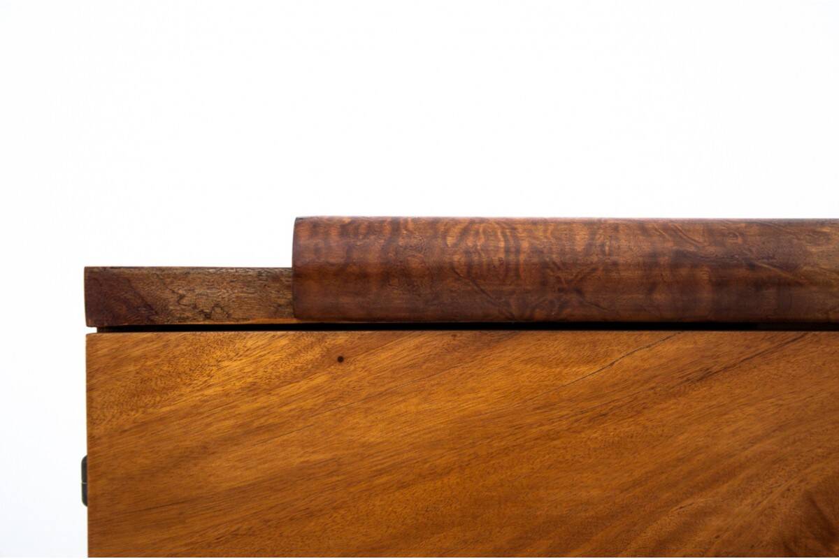 Chest of drawers - bar in Art Deco style, Poland, 1950s.