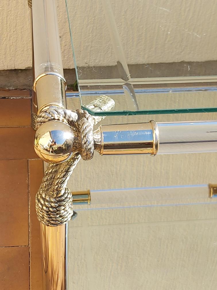 Hollywood Regency coffee table 1970