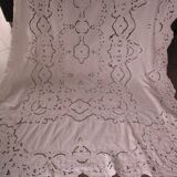 Old embroidered tablecloth 250x160cm