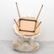 Chaise moumoute vintage Pelfran