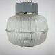 1960's Glass & Metal Pendant, Czechoslovakia