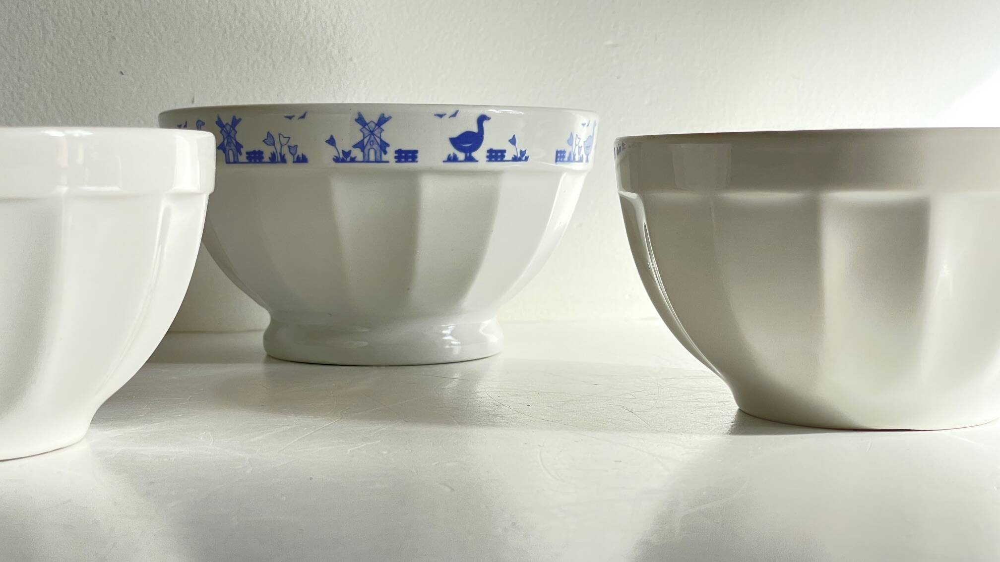 3 Earthenware Bowls by SATURNIA Italy