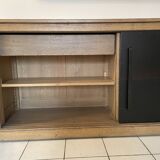 Solid oak foreman's buffet