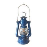 Vintage blue storm lamp