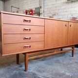 Scandinavian Doubinski teak sideboard