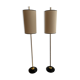 Pair of floor lamps 50s