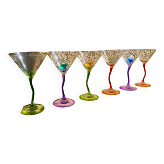 Vintage 80's Zig Zag Glasses