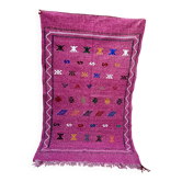 Tapis berbère en laine fait main : Tapis de sol marocain Kilim Boho