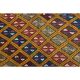 1970s Vintage Turkish Oushak Handmade Wool Cotton Orange Area Rug 158x233