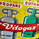 Old advertising plaque
