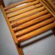 Paire de fauteuils de plage pliants art déco