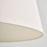 Teak and brass floor lamp