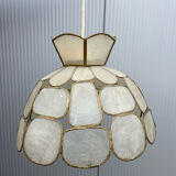 Mother-of-pearl and brass suspension