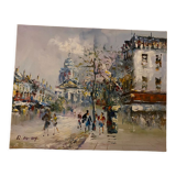 Painting of Paris
