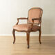 Rococo dining chairs, set of 6, circa 1900, baroque style
