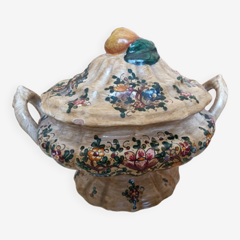 Vintage Gubbio Ceramic Tureen