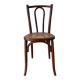 Baumann chair in turned wood and canning N33 early twentieth century