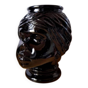 Vase, cache-pot tête