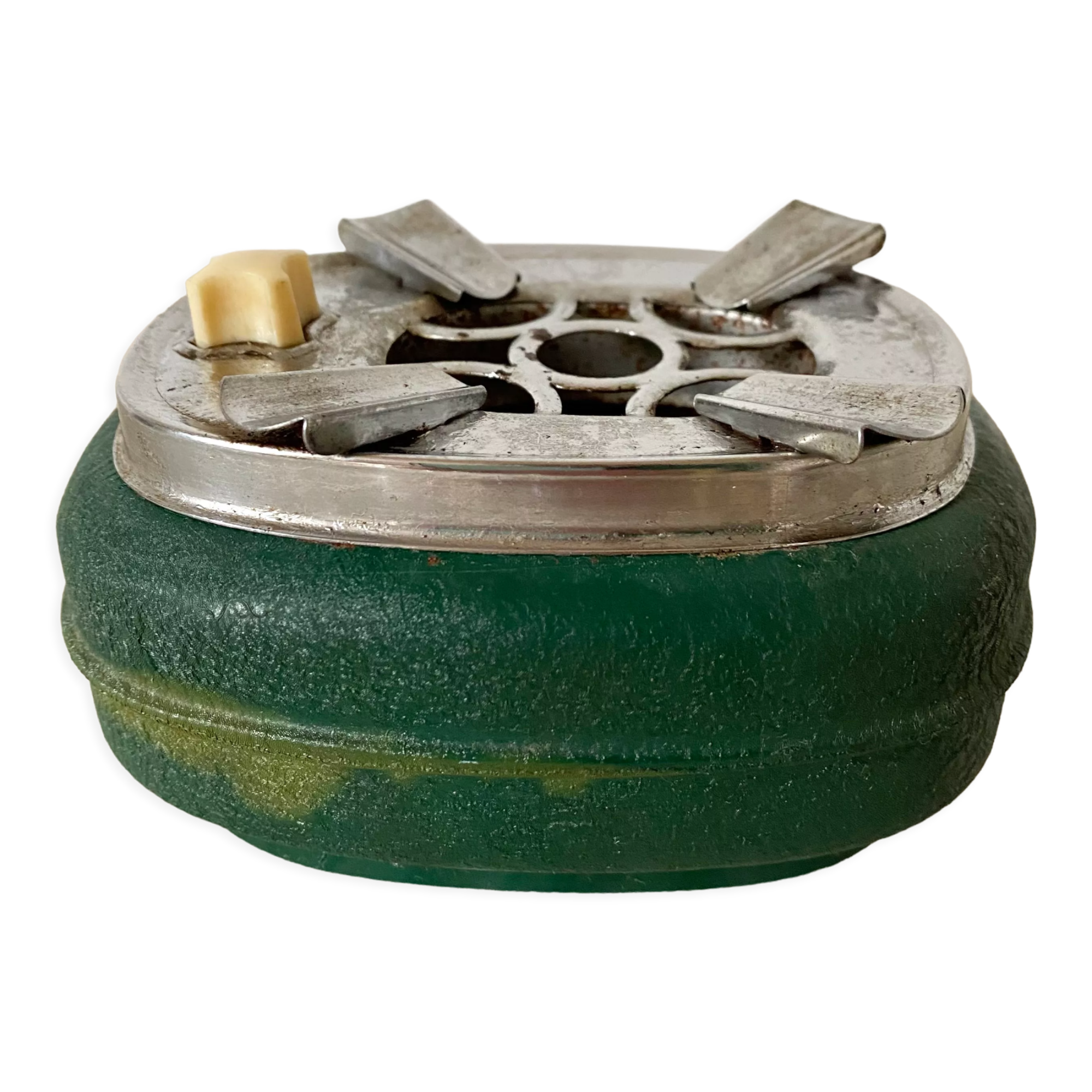 Vintage metal ashtray