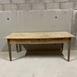 Solid wood table with drawer – authentic charm and practicality