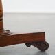 Round antique English side/wine table from the mid-19th century