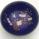 Cloisonné enamel cup with floral decoration
