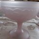 Coupes en verre rose