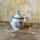 Porcelain sugar bowl