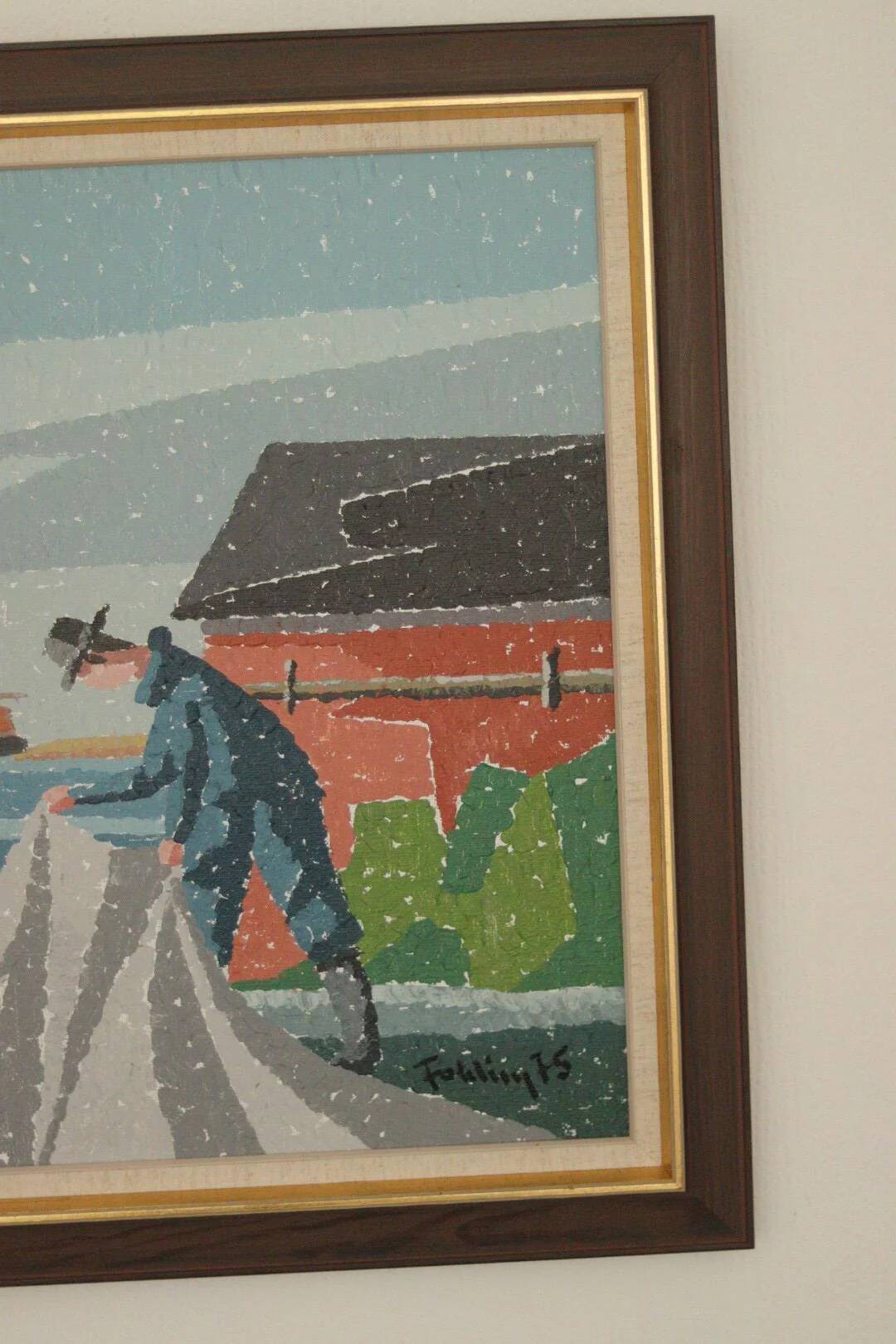 « Pêcheur » de Gunnar Fohlin, 1975