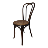 Caned bistro chair