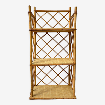 Rattan shelf, 1950