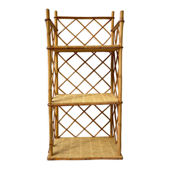 Rattan shelf, 1950