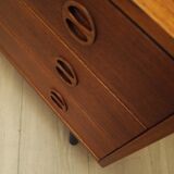 Teak chest of drawers, Danish design, 1960s, production: Denmark