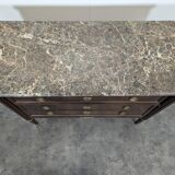 Louis XVI style mahogany chest of drawers