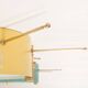Italian mid century wall lights or ceiling flush mount lights