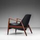 Ib Kofod Larsen ‘Seal’ lounge chair for OPE Möbler Sweden