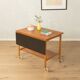 Elegant serving trolley made of fine teak wood with folding function, Gemla, Sweden, 1960s