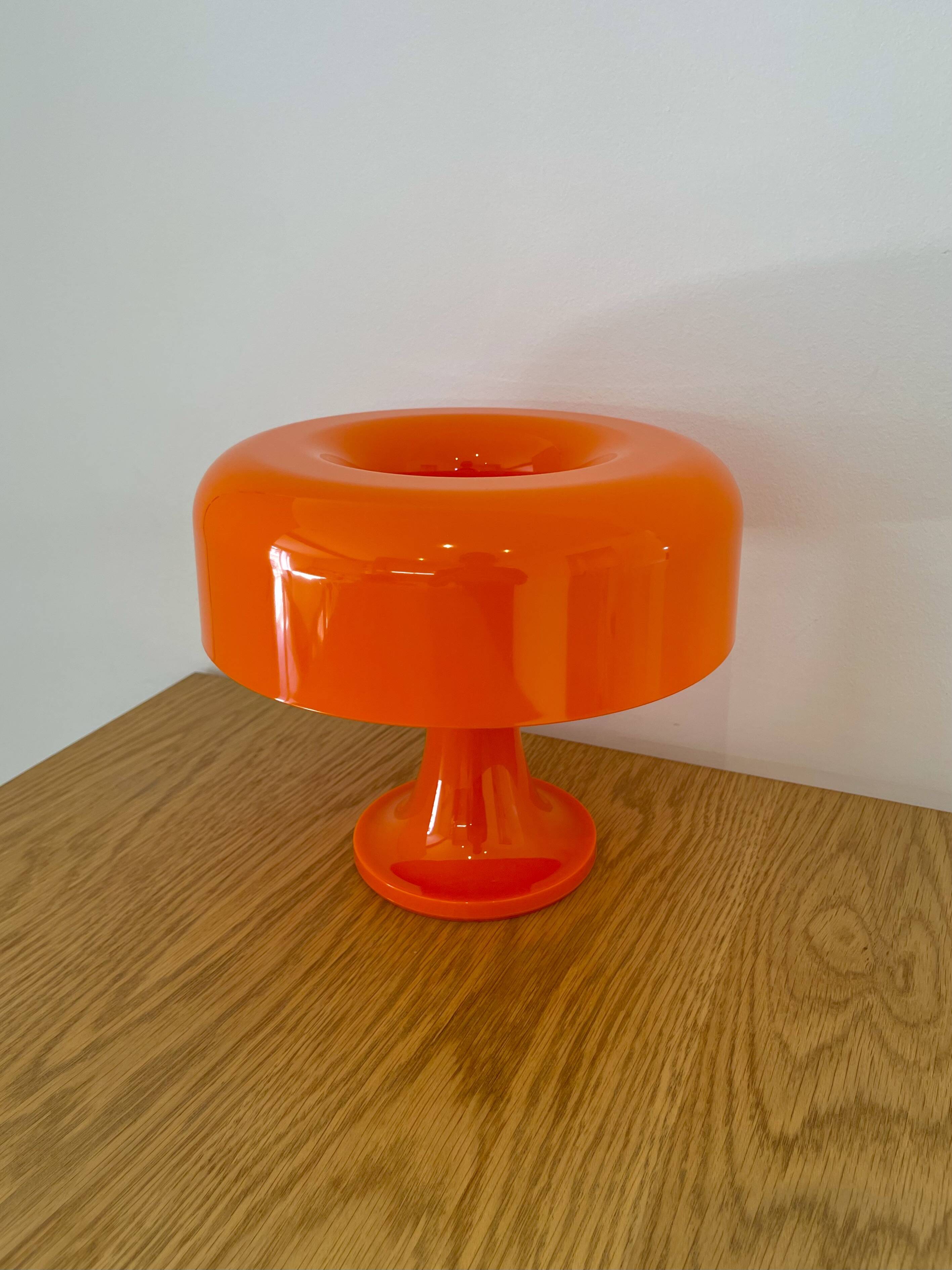 Vintage 70s Lamp - Orange - One size