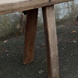 Old oak farmhouse bench 256 cm