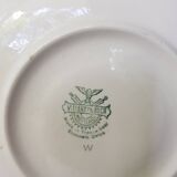 2 soucoupes vintage Villeroy & Boch