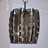 Black Veca chandelier in Murano glass Italy 1970